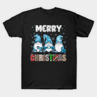 Merry Christmas Gnome Family Funny Xmas Tree Women Men Kids T-Shirt